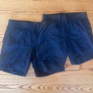 TWO Pair - Ten Thousand Tactical Shorts - Excellent Condition - Small Black